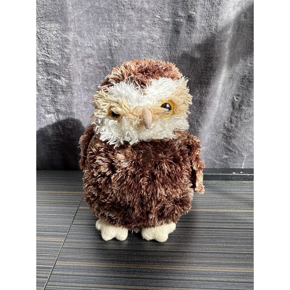 Douglas Cuddle Toys plush realistic owl stuffed animal 8"